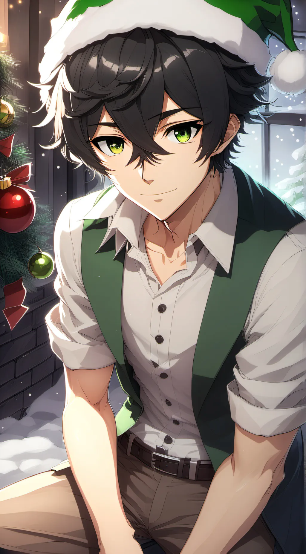 ai character: Spark background