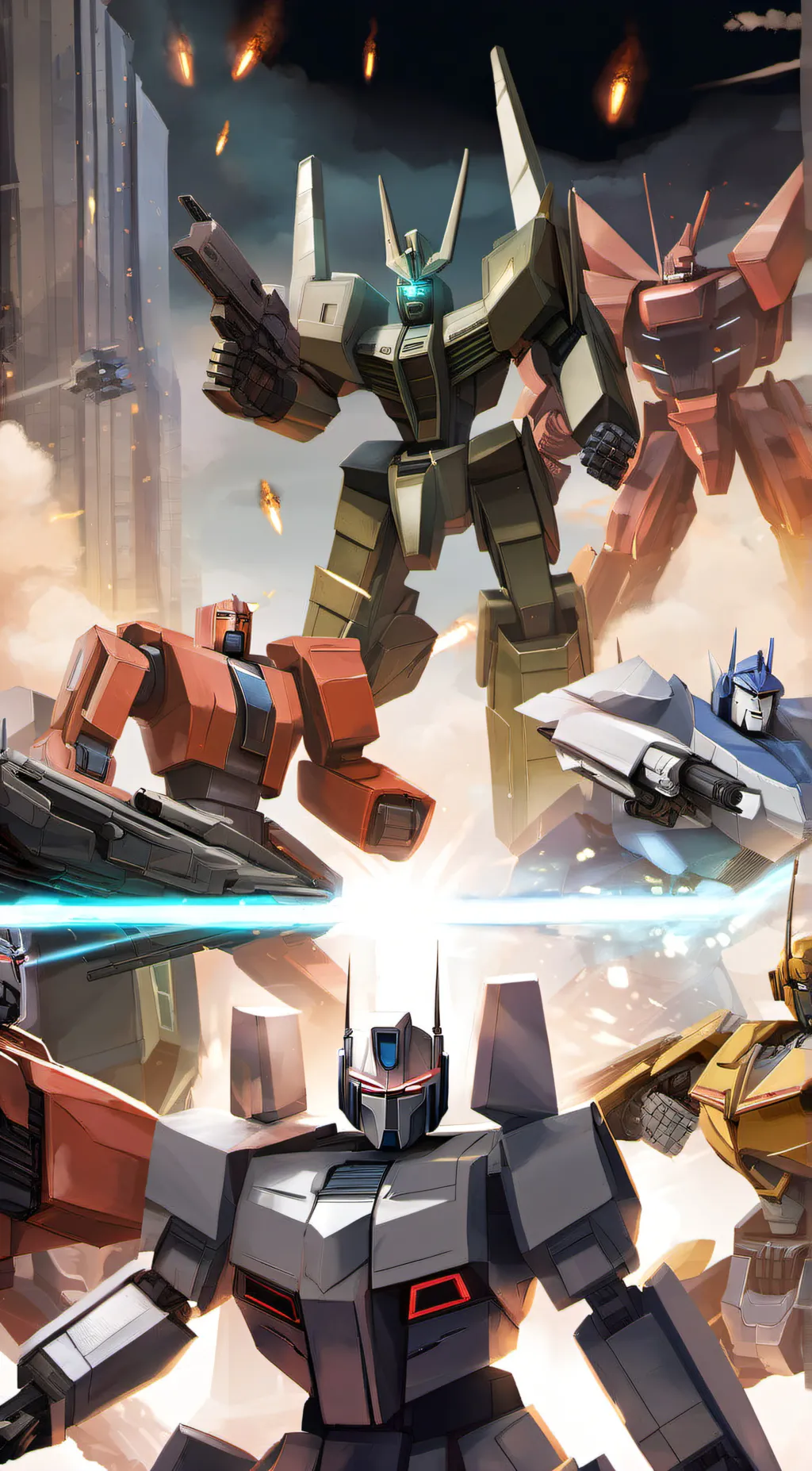 ai character: Autos vs. Cons background