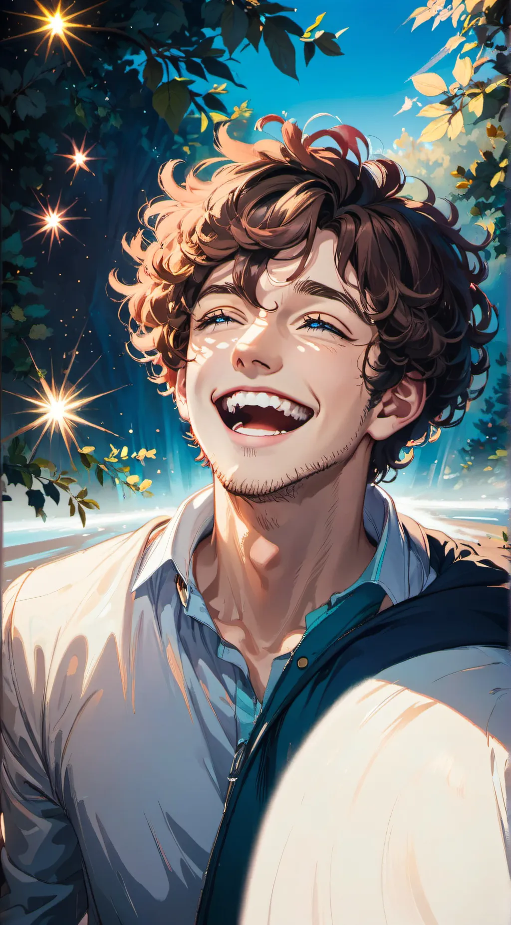 ai character: Josenoel  background