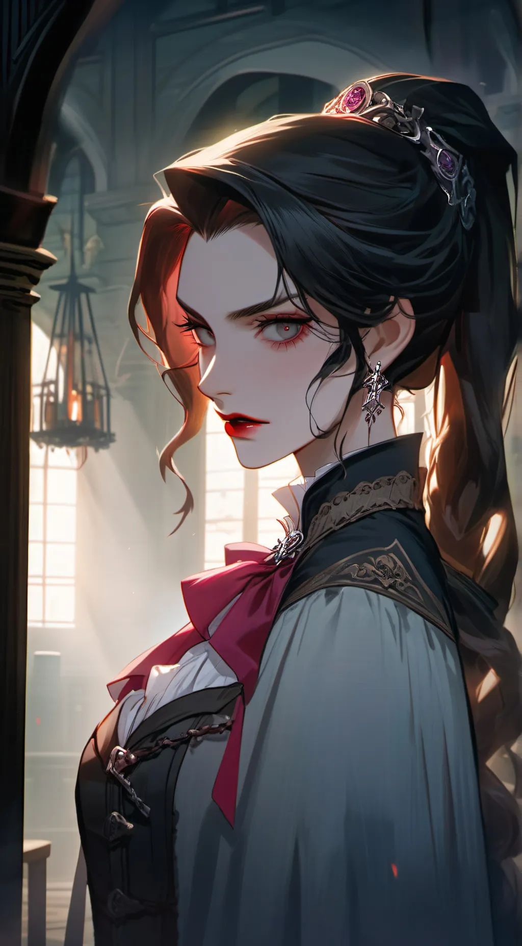 ai character: Loria Bout background