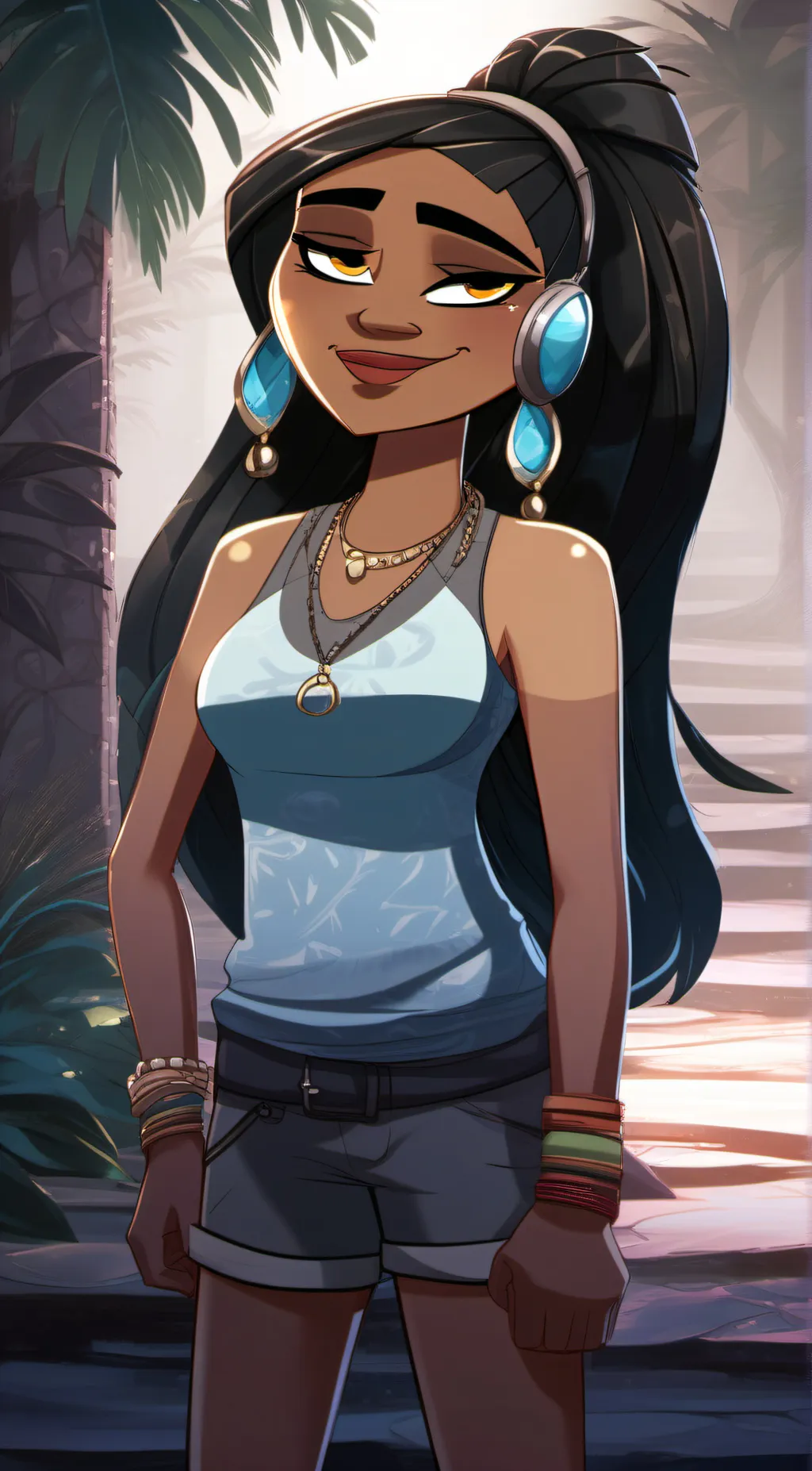 ai character: Leashwana background