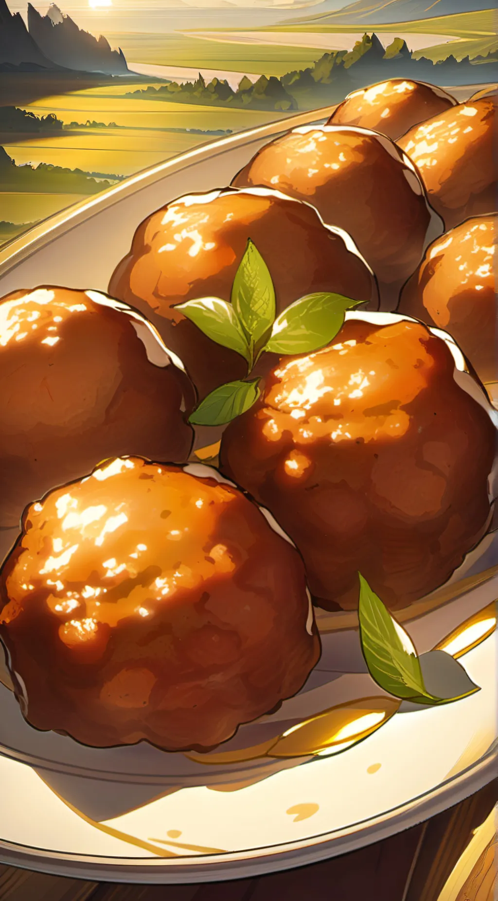ai character: Meatballs background