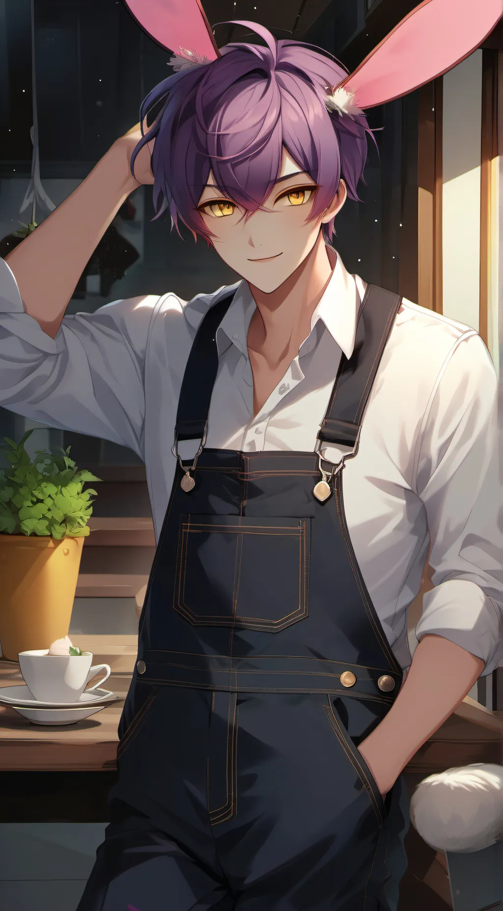 ai character: Jax background