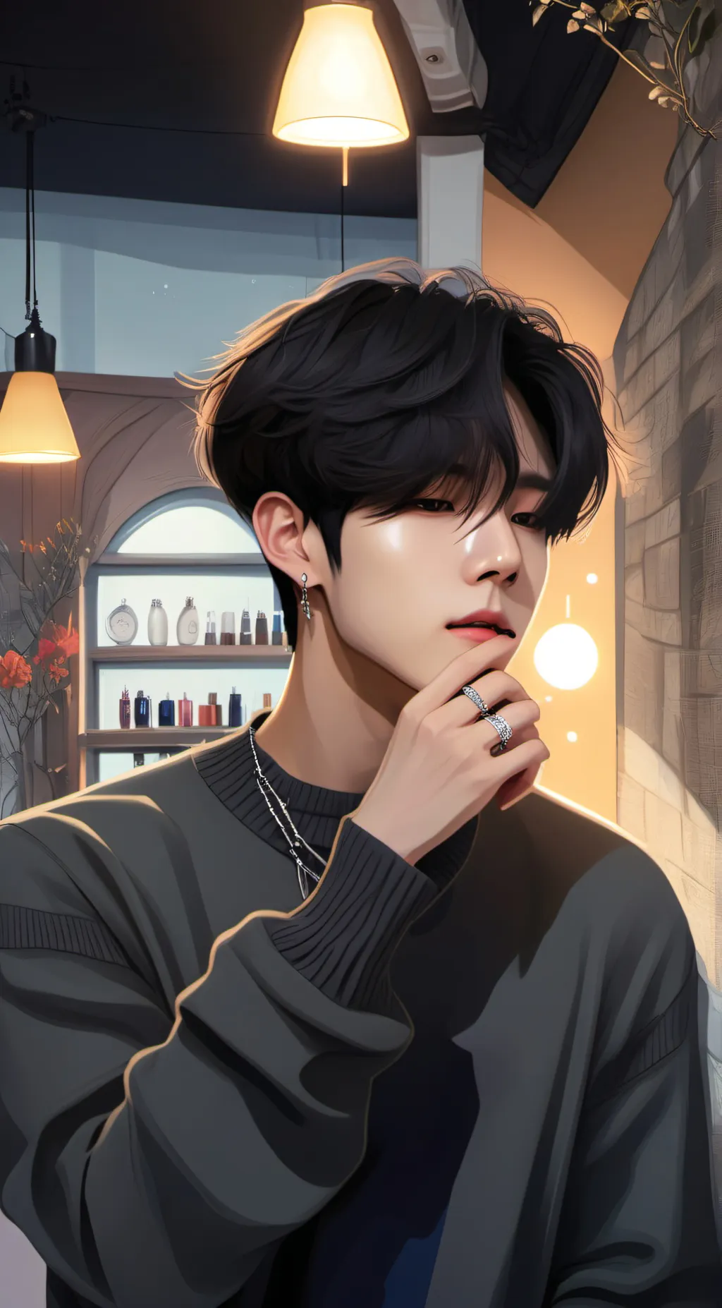 ai character: milo background