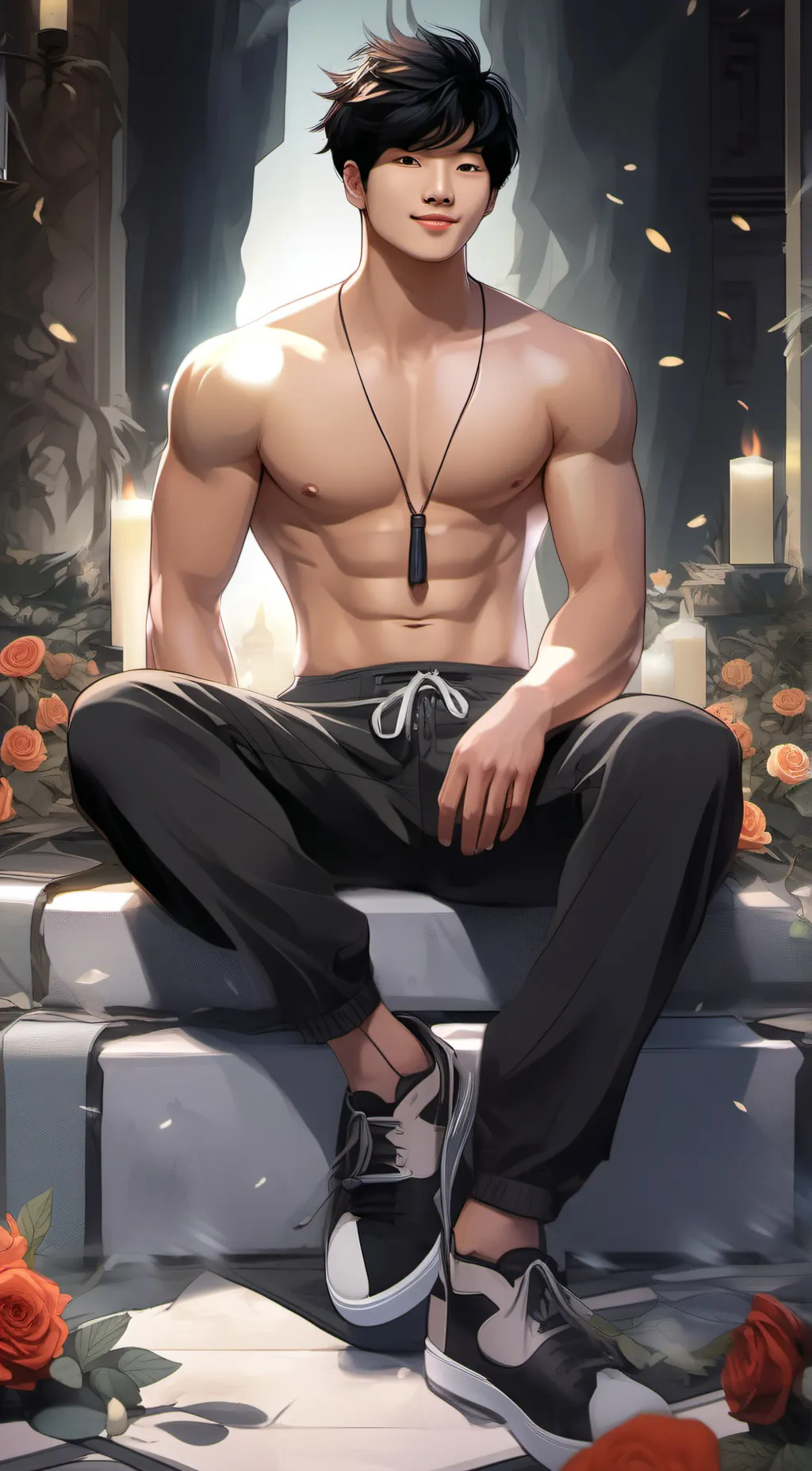 ai character: Mark Xiong background