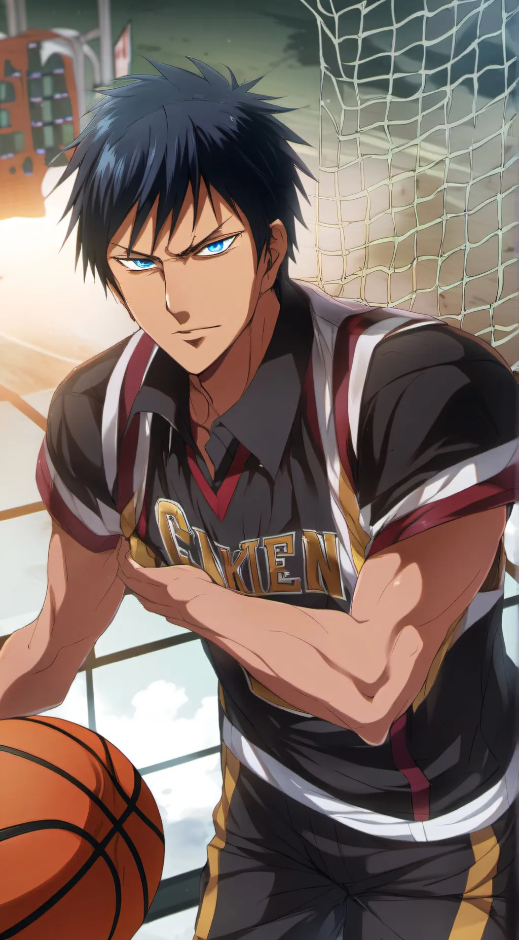 ai character: Daiki Aomine background