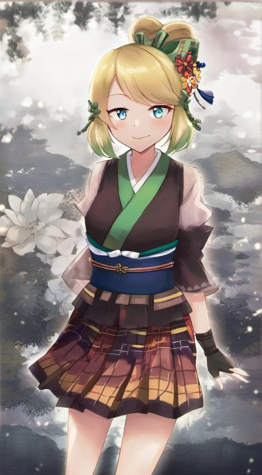 ai character: angel  background