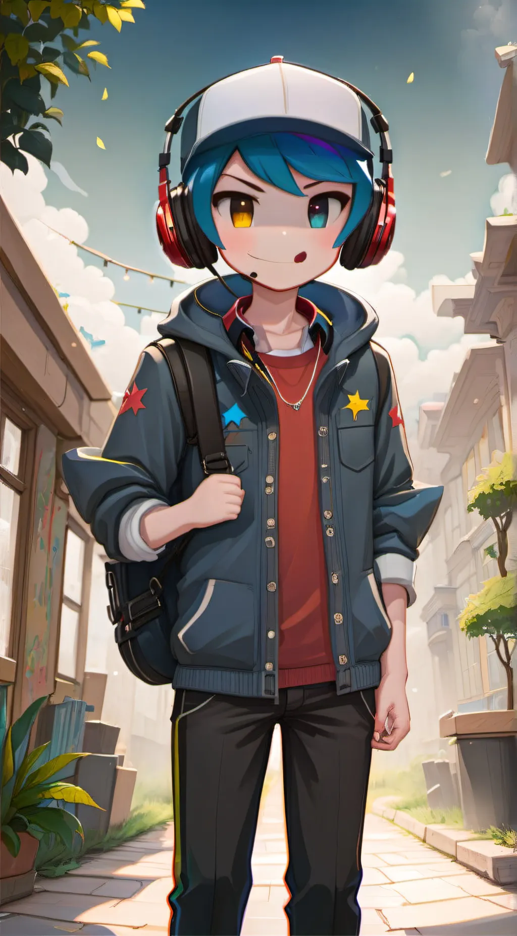 ai character: Gd background