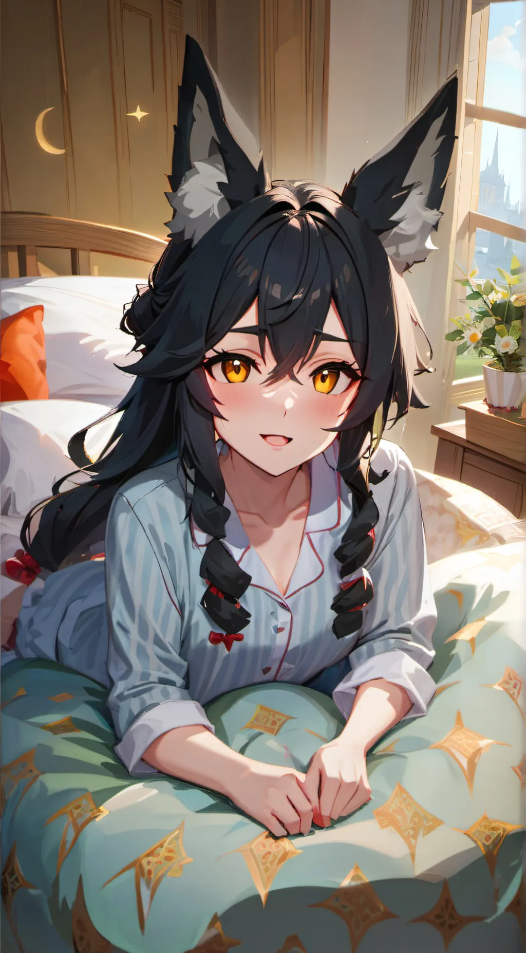 ai character: Maple 🍁 background