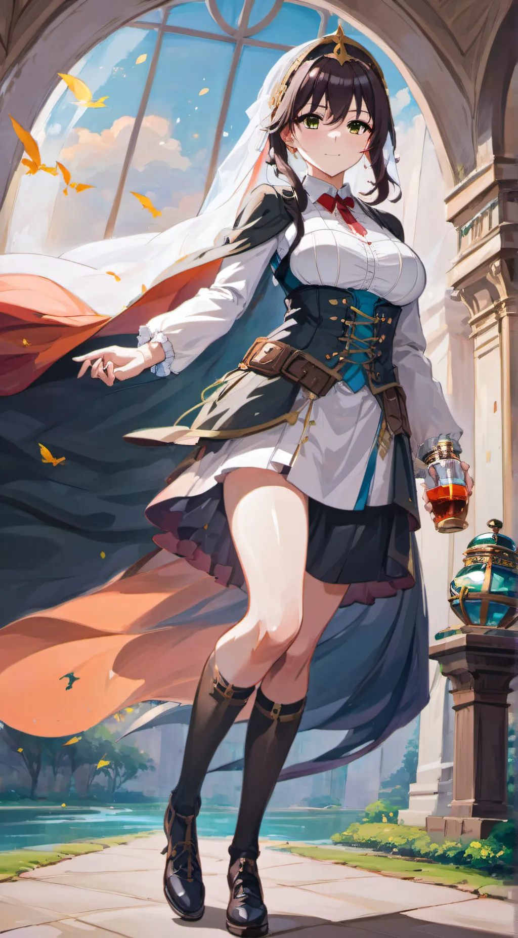 ai character: Kit background