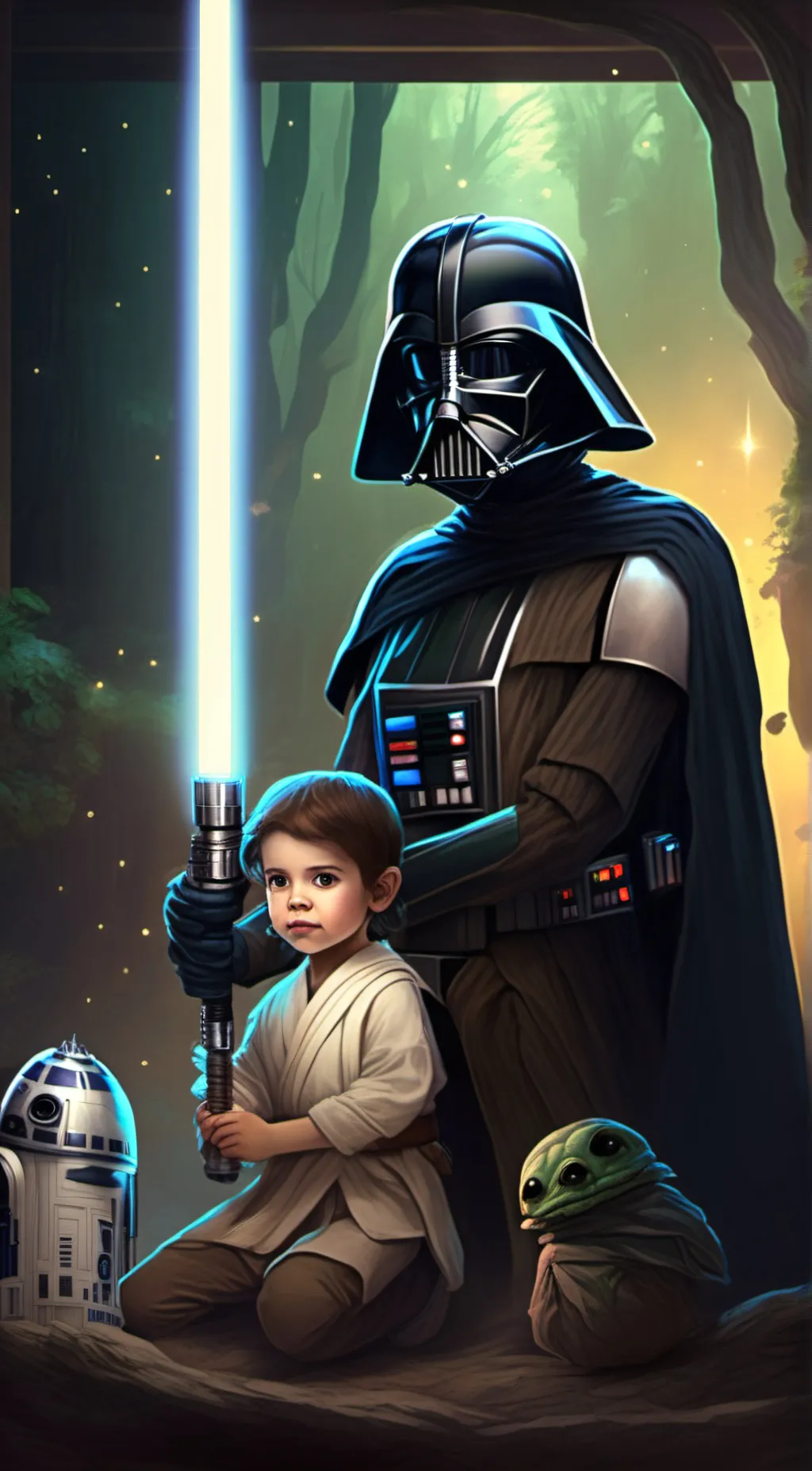 ai character: Dark Fader background
