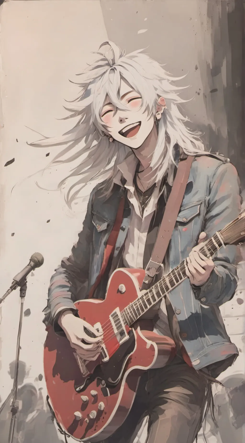 ai character: rockstar cookie background