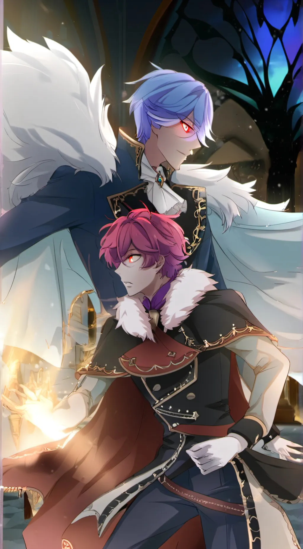 ai character: Zeno and Xeno  background