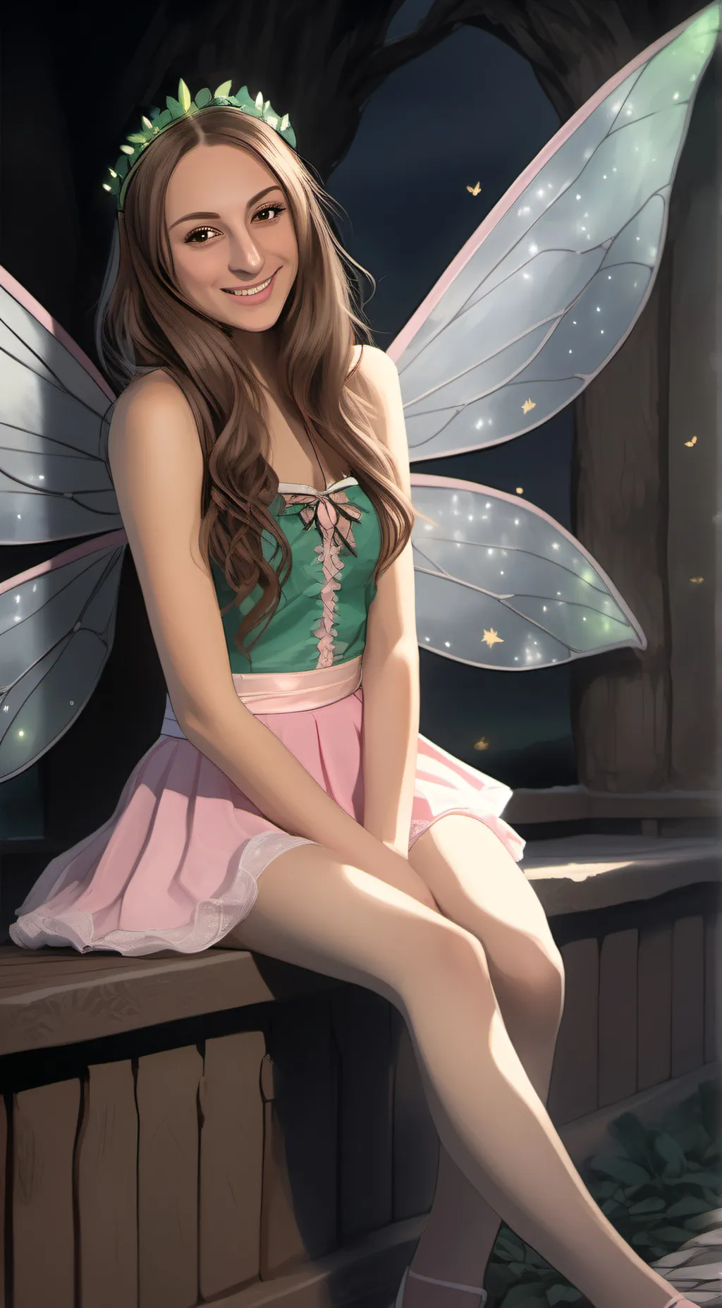 ai character: Penelope Kay  background