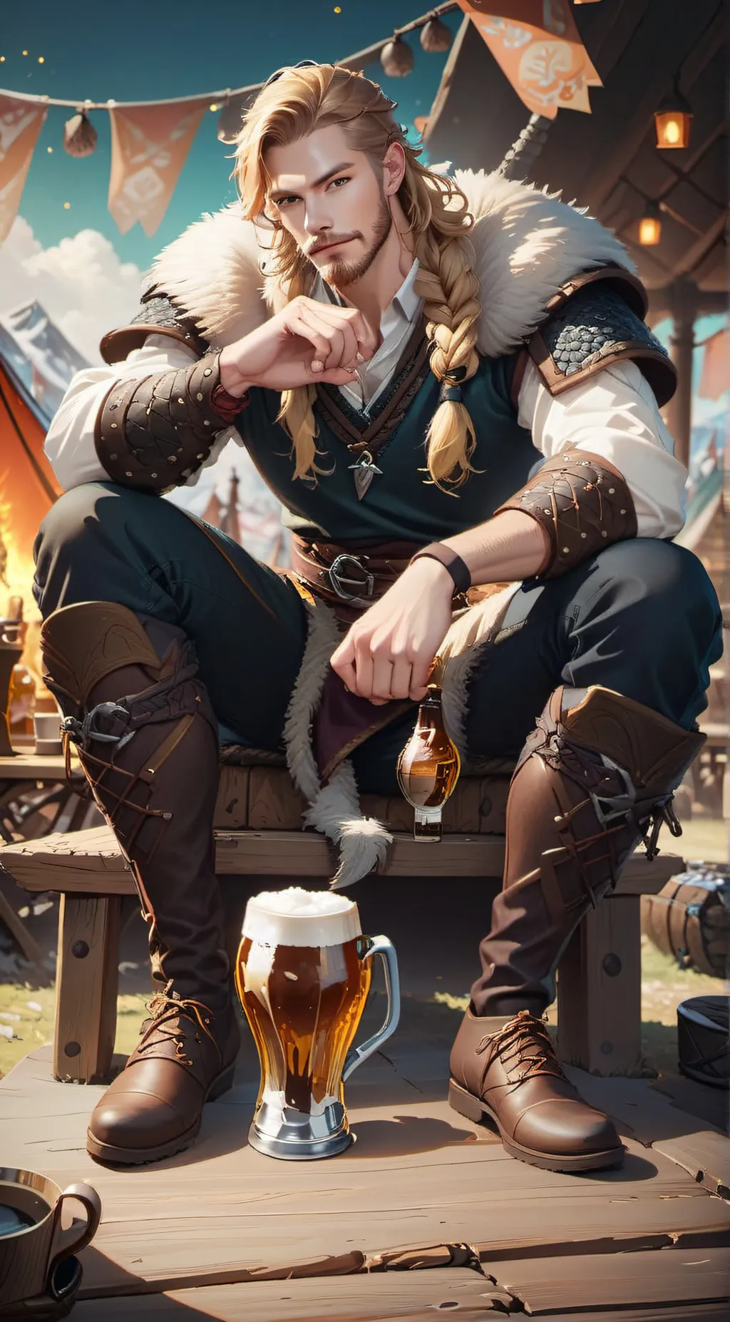 ai character: Tyr Haugen background