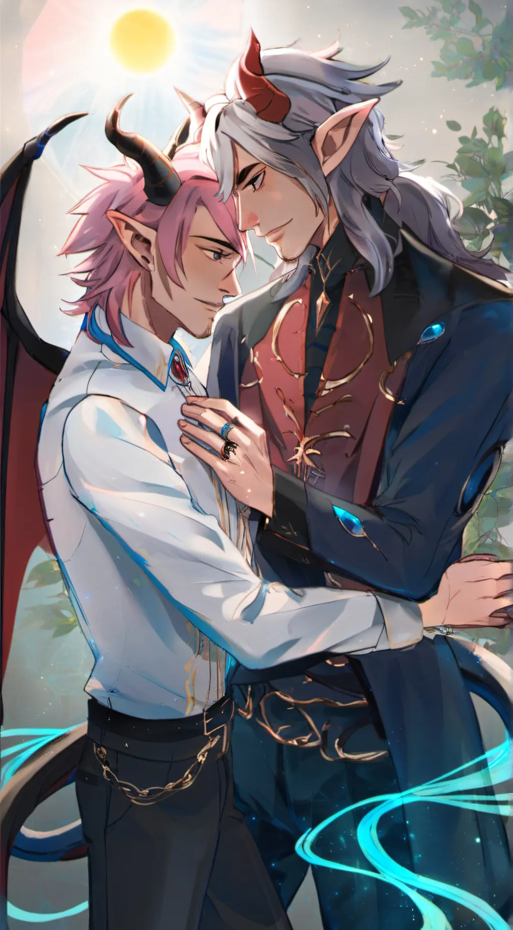 ai character: Noi x Leif background