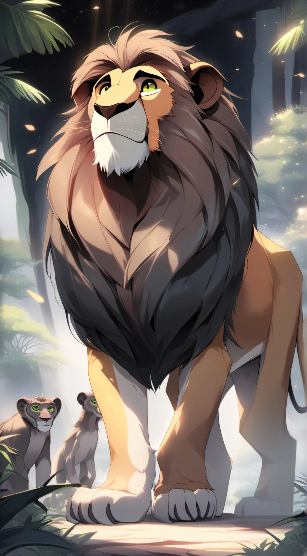 ai character: Simba background