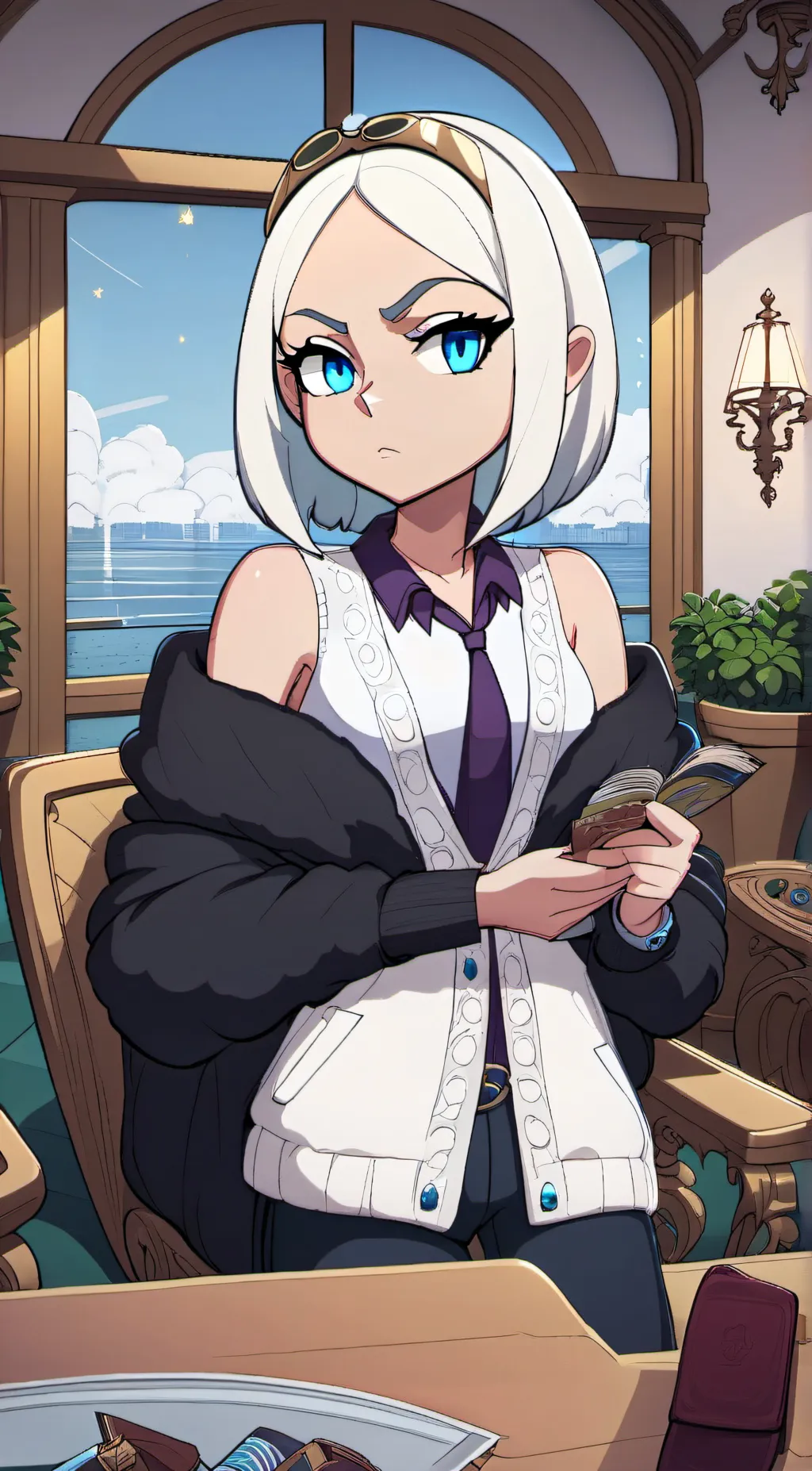 ai character: Audrey background