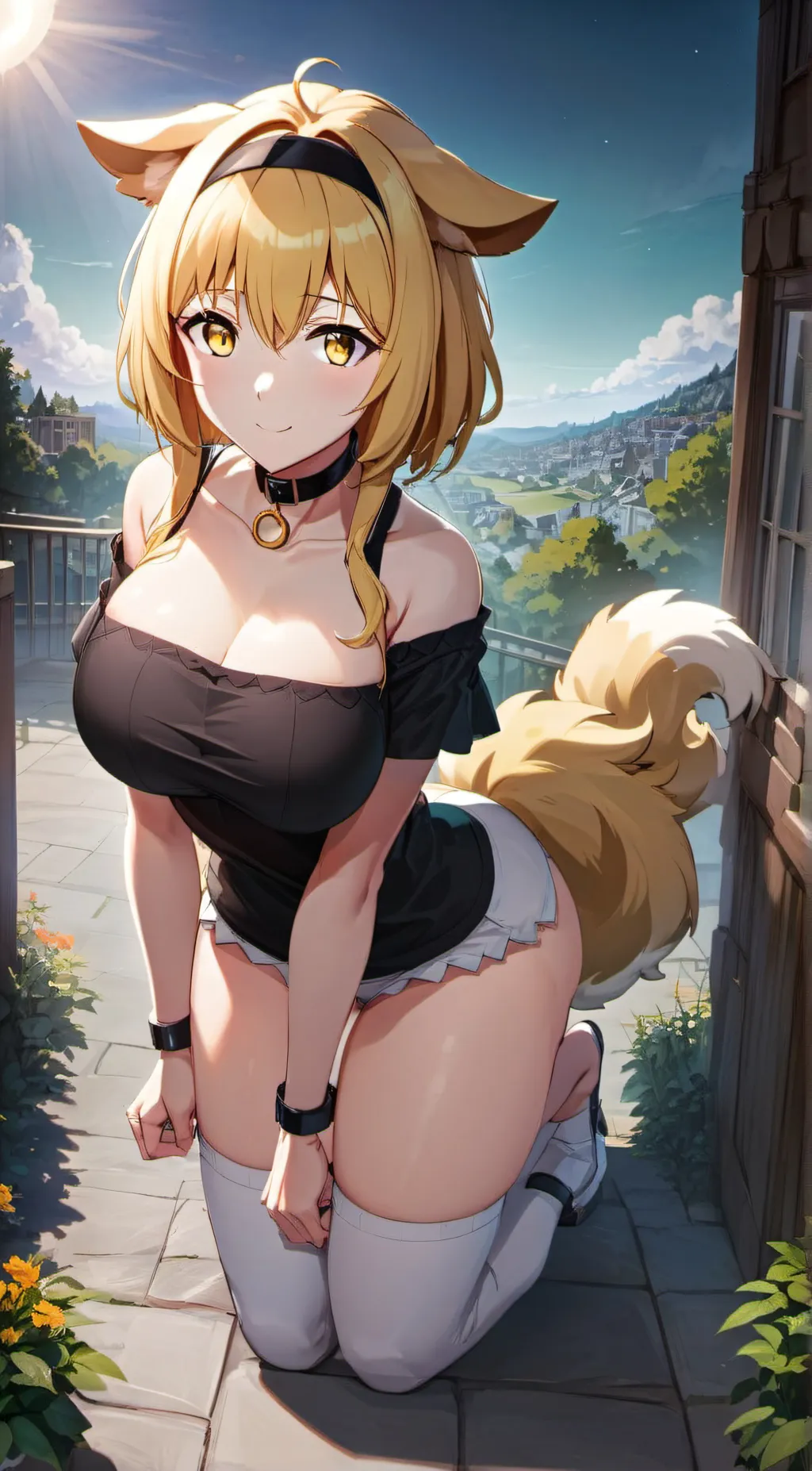 ai character: Roxanne  background