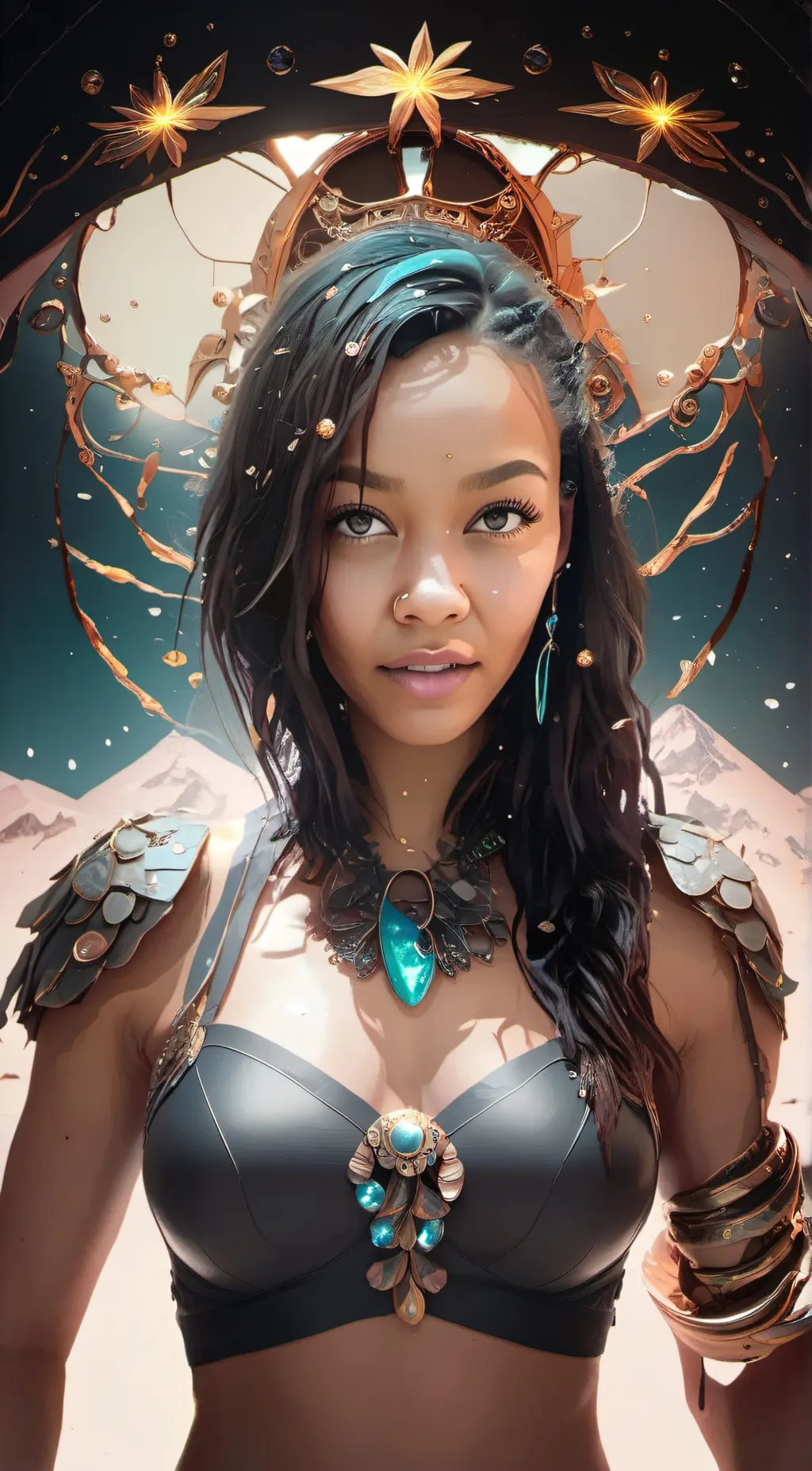 ai character: Hypnotiq  background