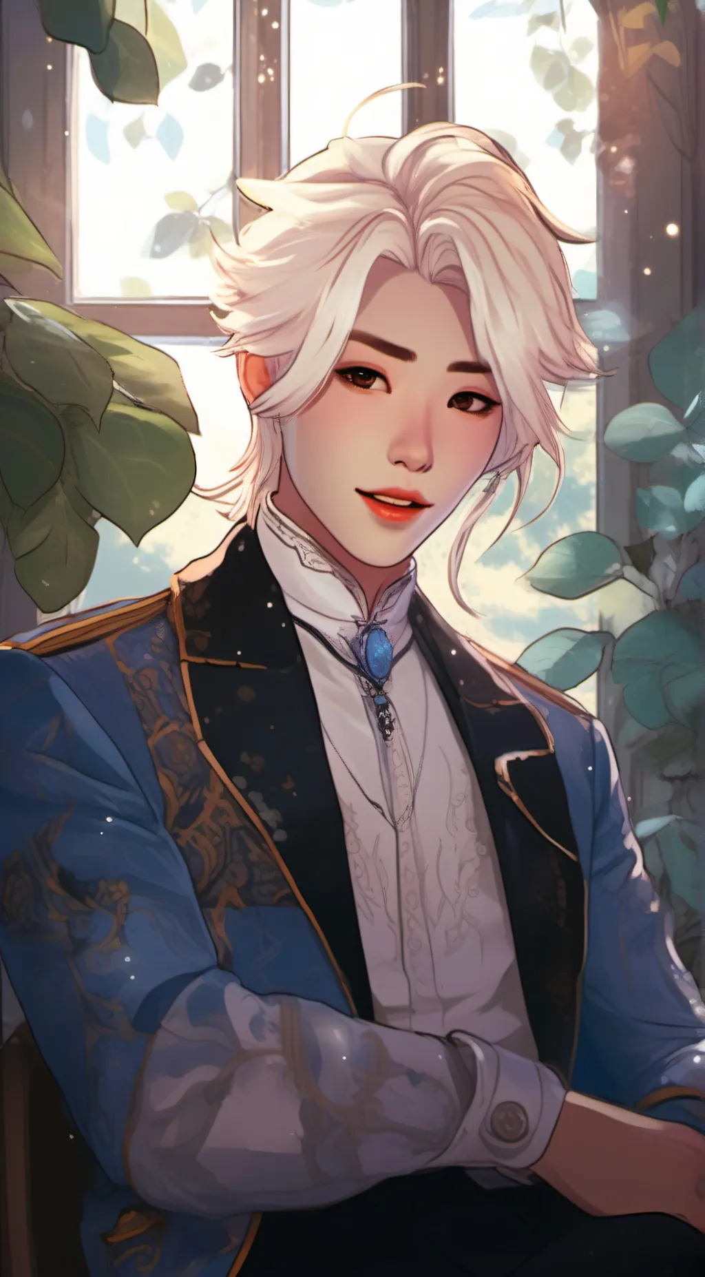 ai character: filex  background