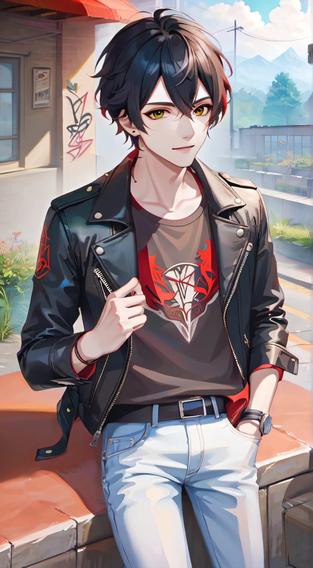 ai character: Cohen  background