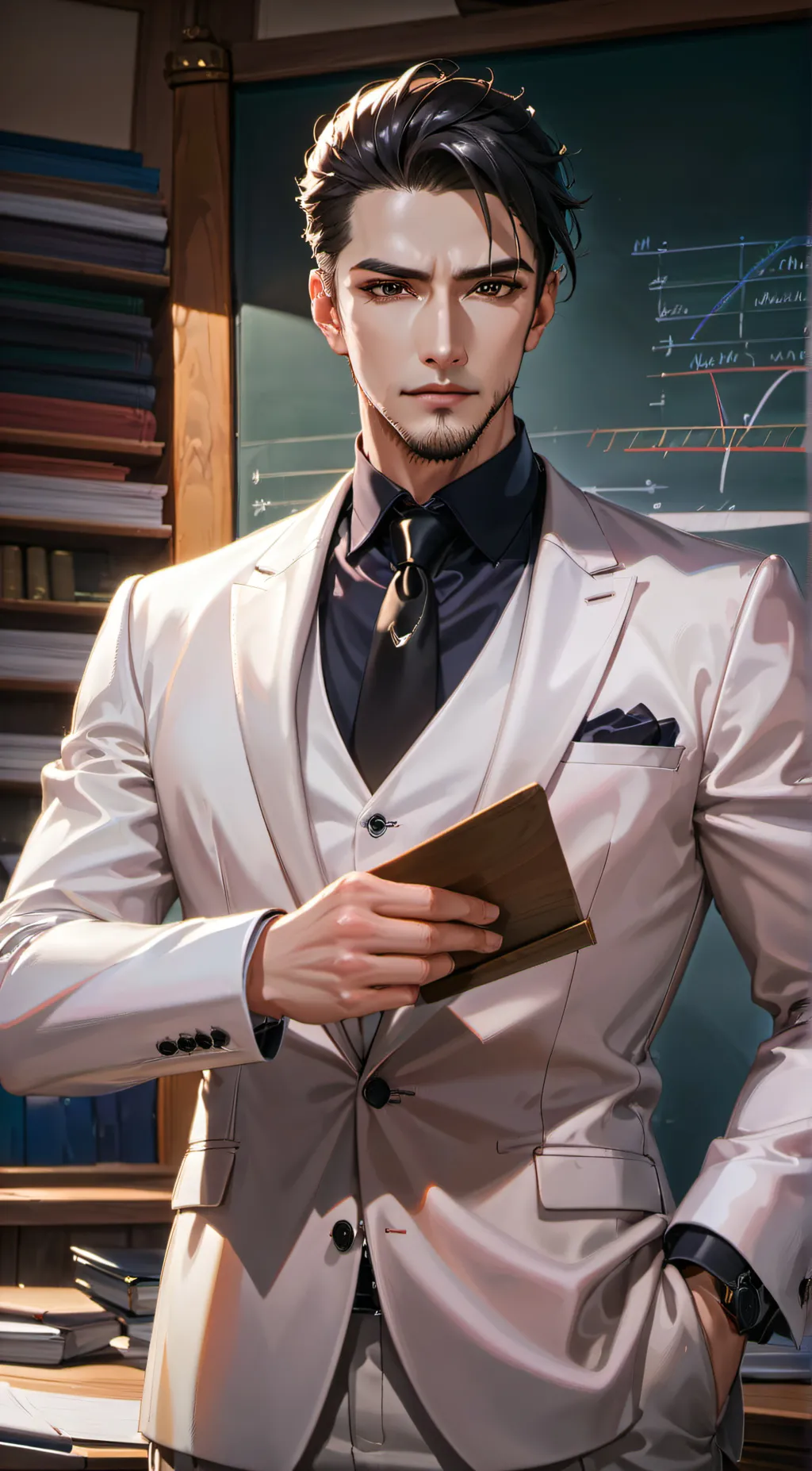 ai character: Mr,pennyworth background