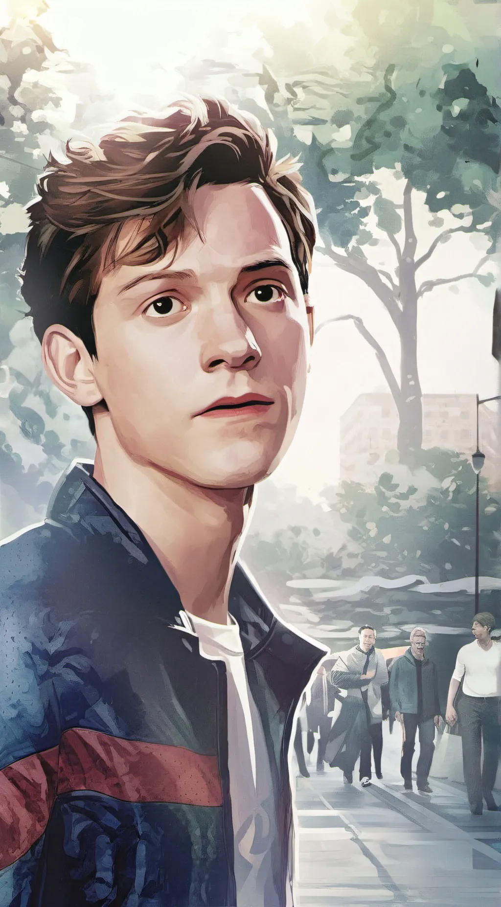 ai character: Peter Parker background
