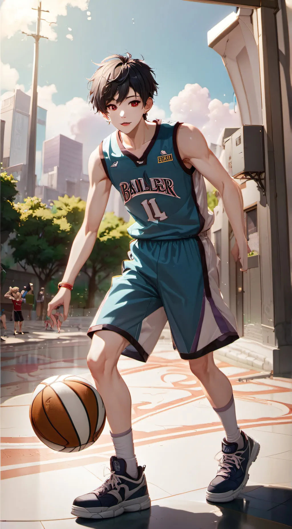 ai character: The song i wish background