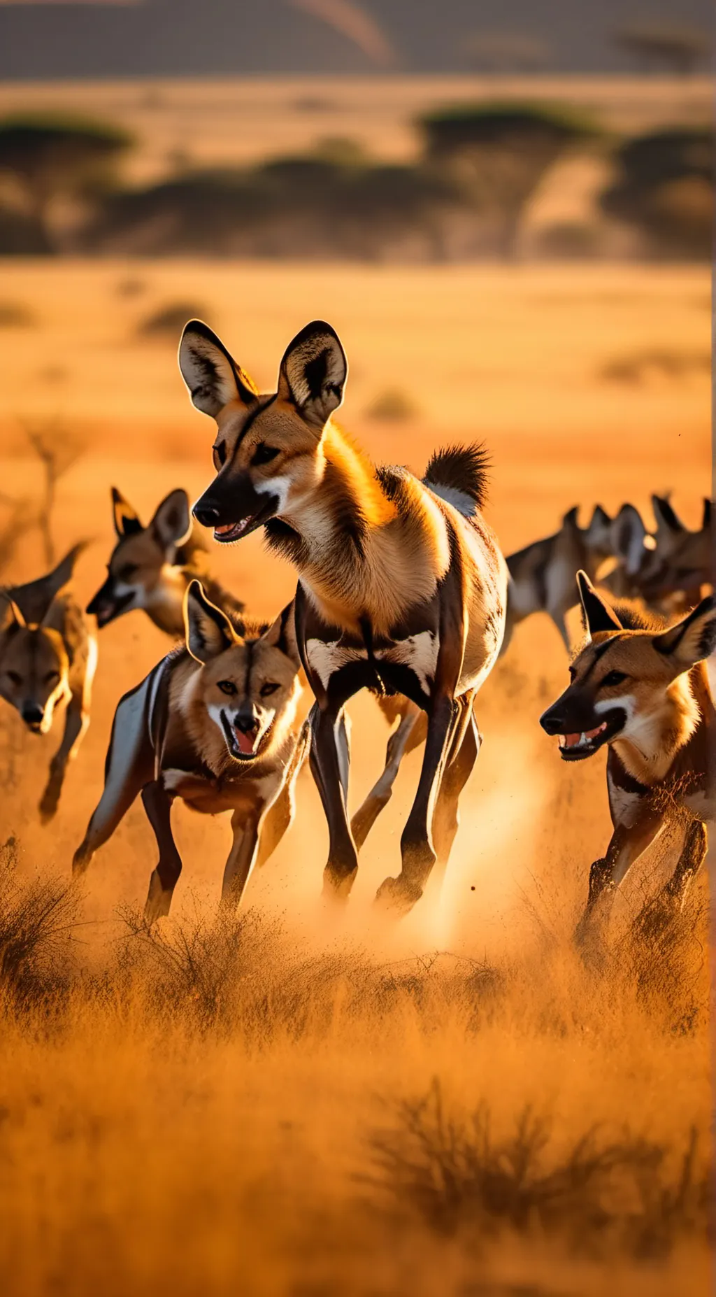 Talkie AI - Chat with Wild dog pack