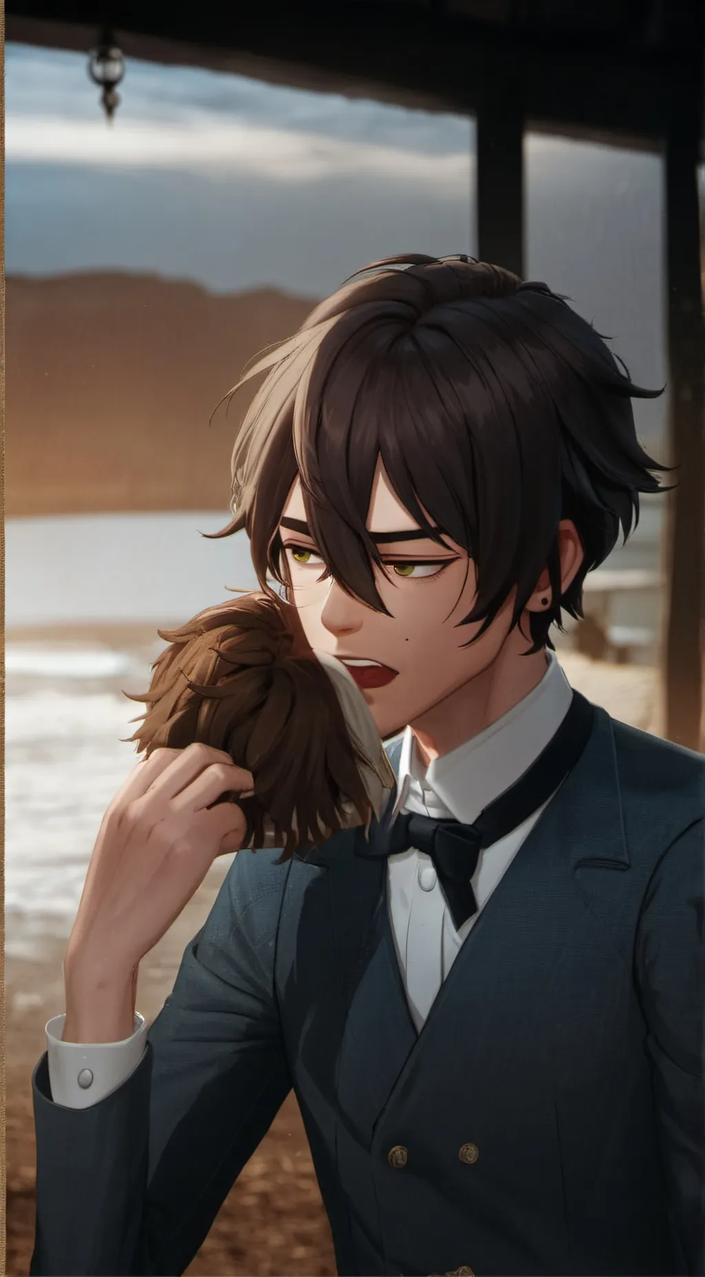 ai character: tony background