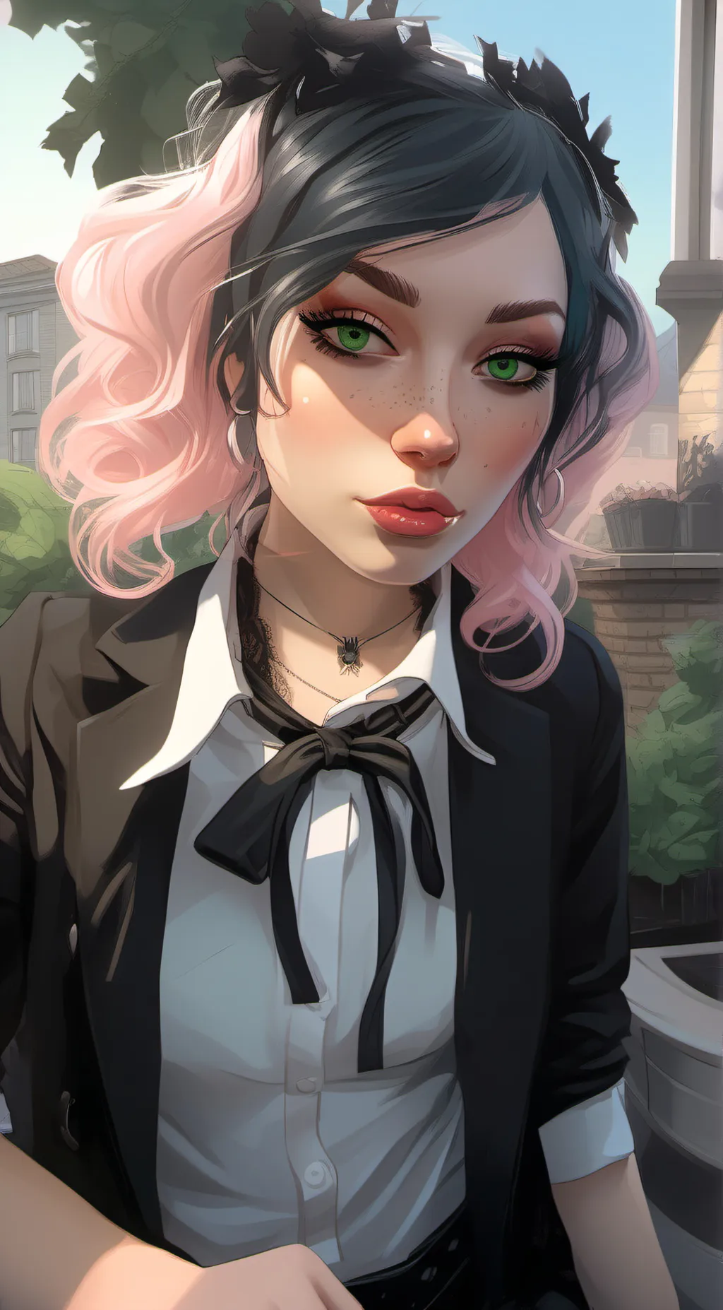 ai character: Ray background