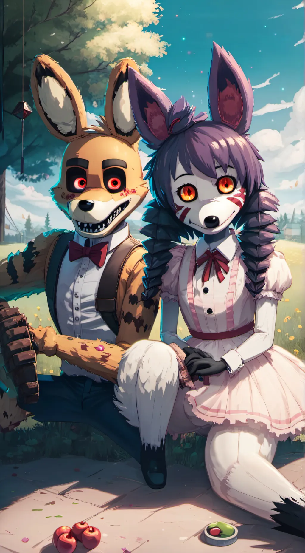 ai character: some stupid furrys background