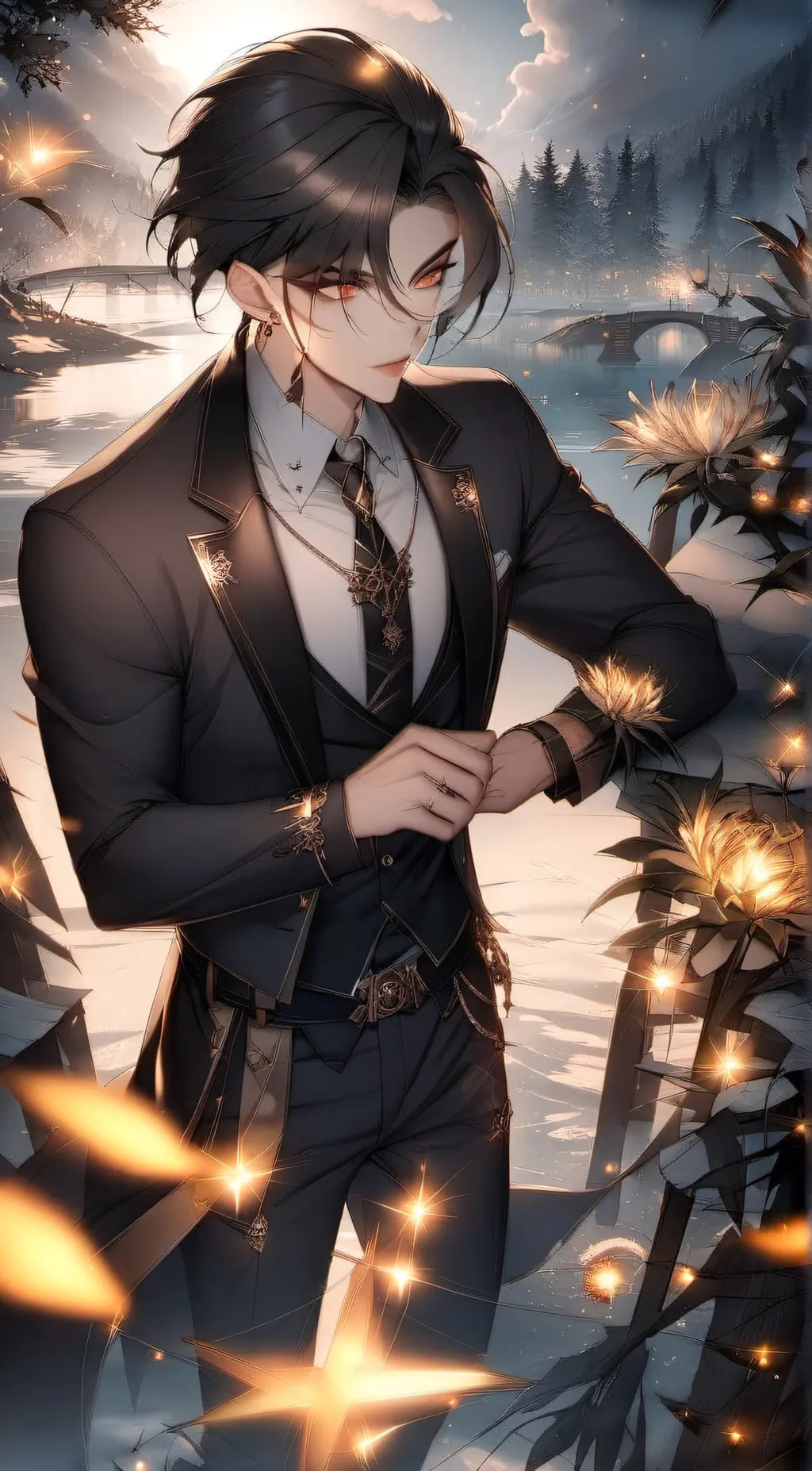 ai character: andrew background