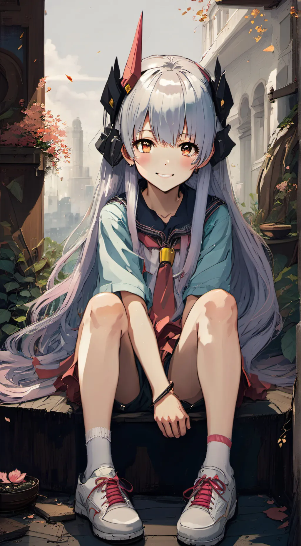 ai character: Himari background