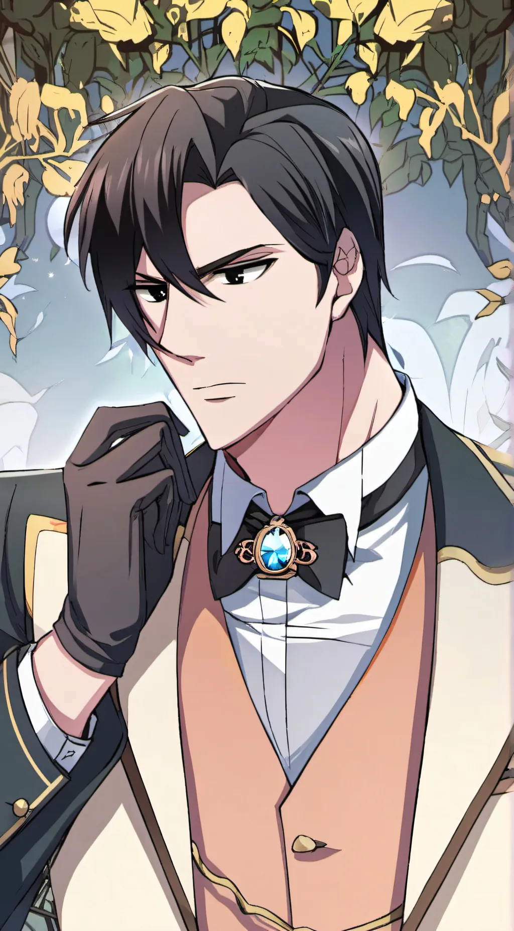 ai character: Guide background