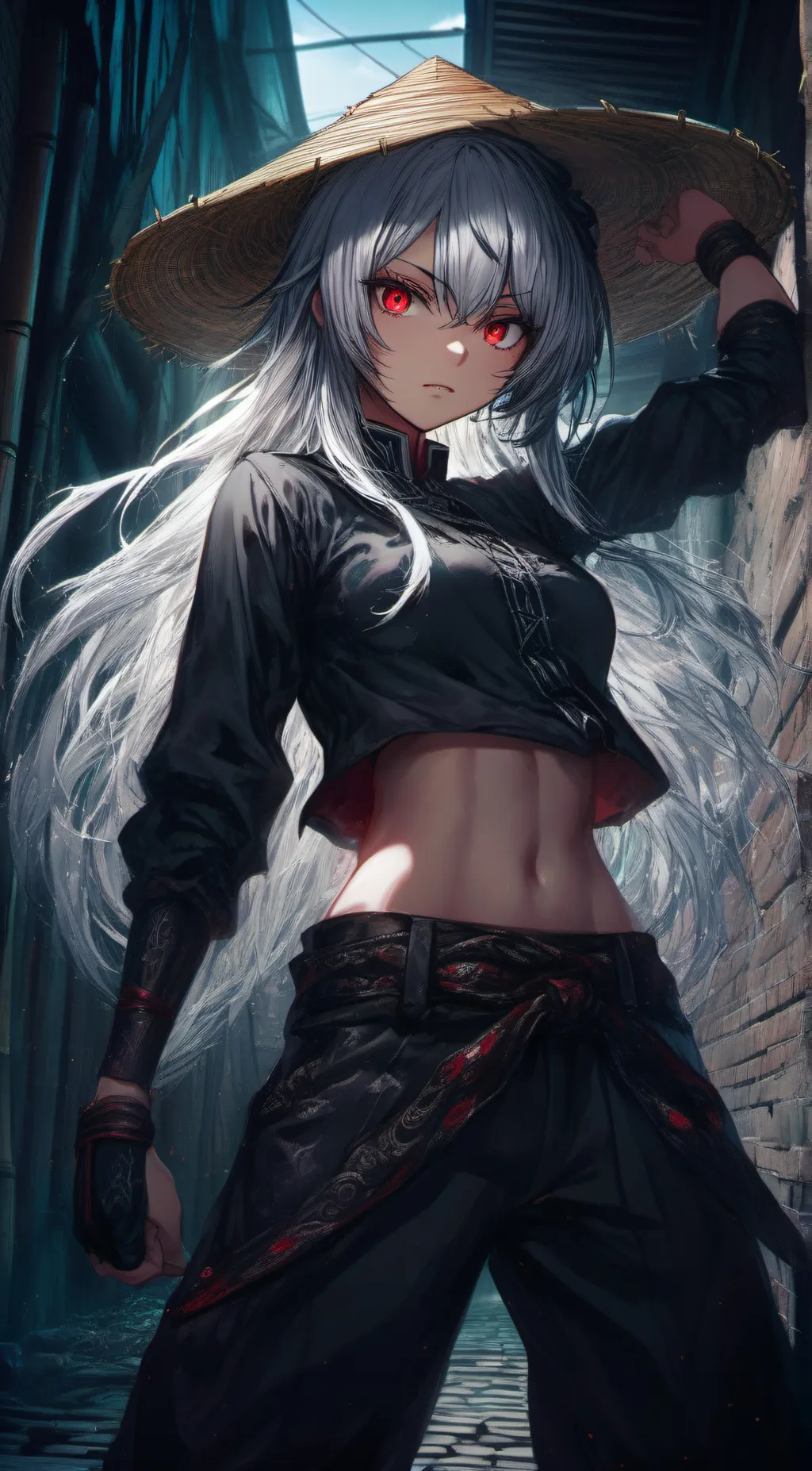 ai character: Juni Caihong background