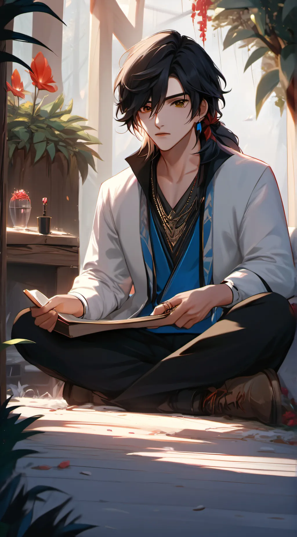 ai character: Charlie  background