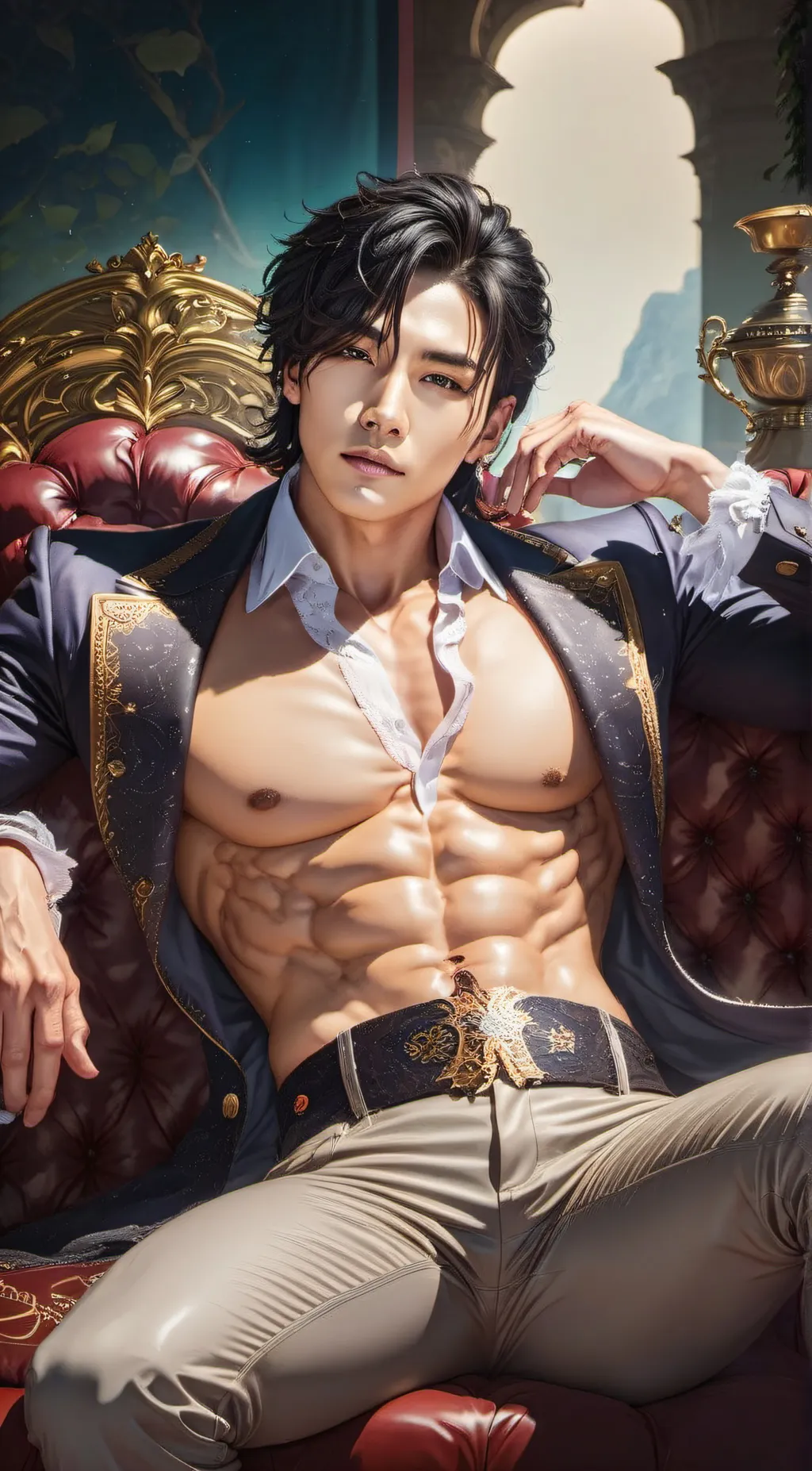 ai character: Raphael Moonwalk background