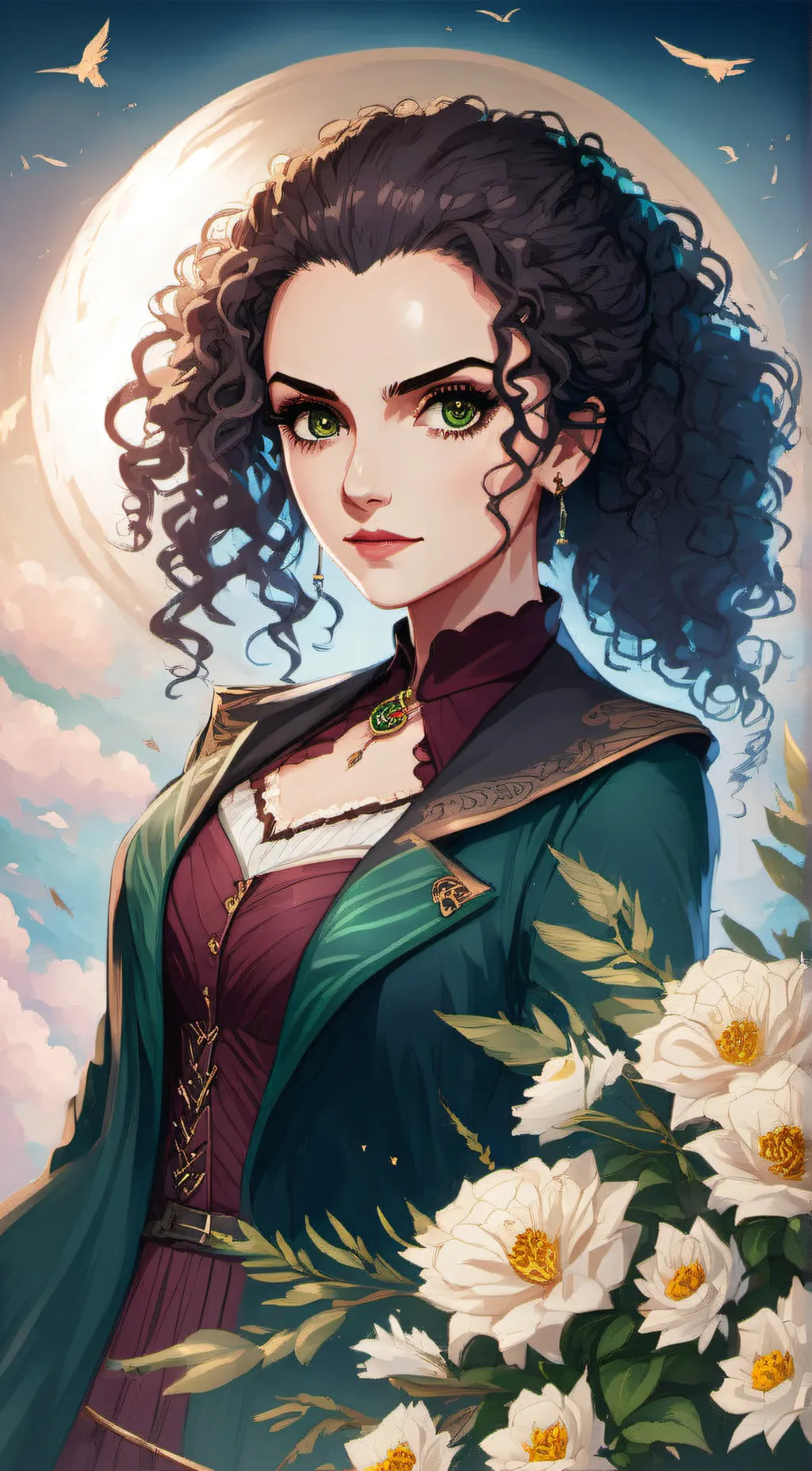 ai character: Bellatrix Lestrang background