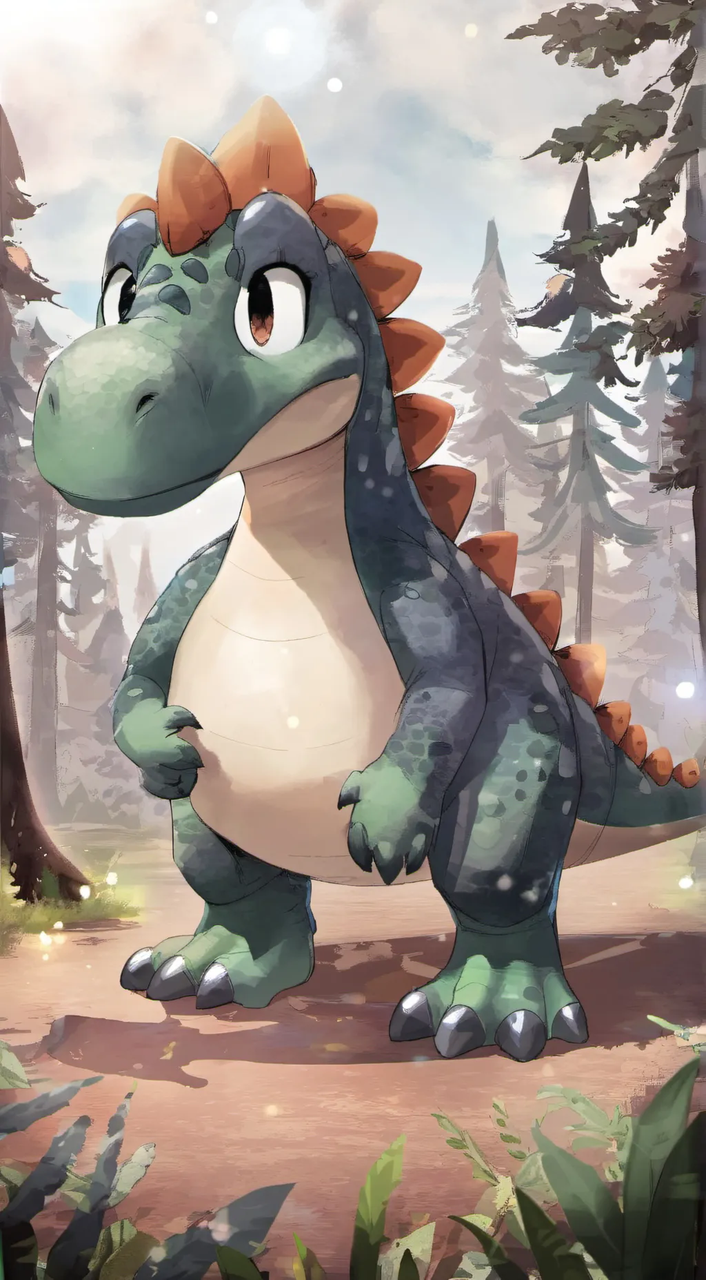ai character: Yoshi background