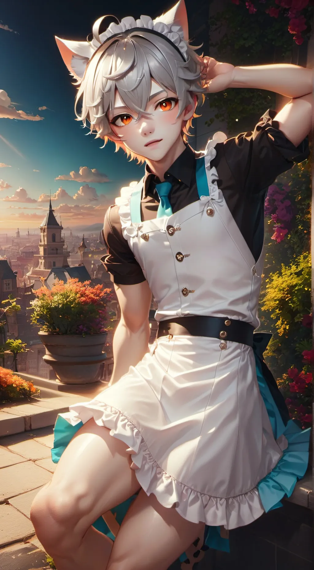 ai character: Kai background