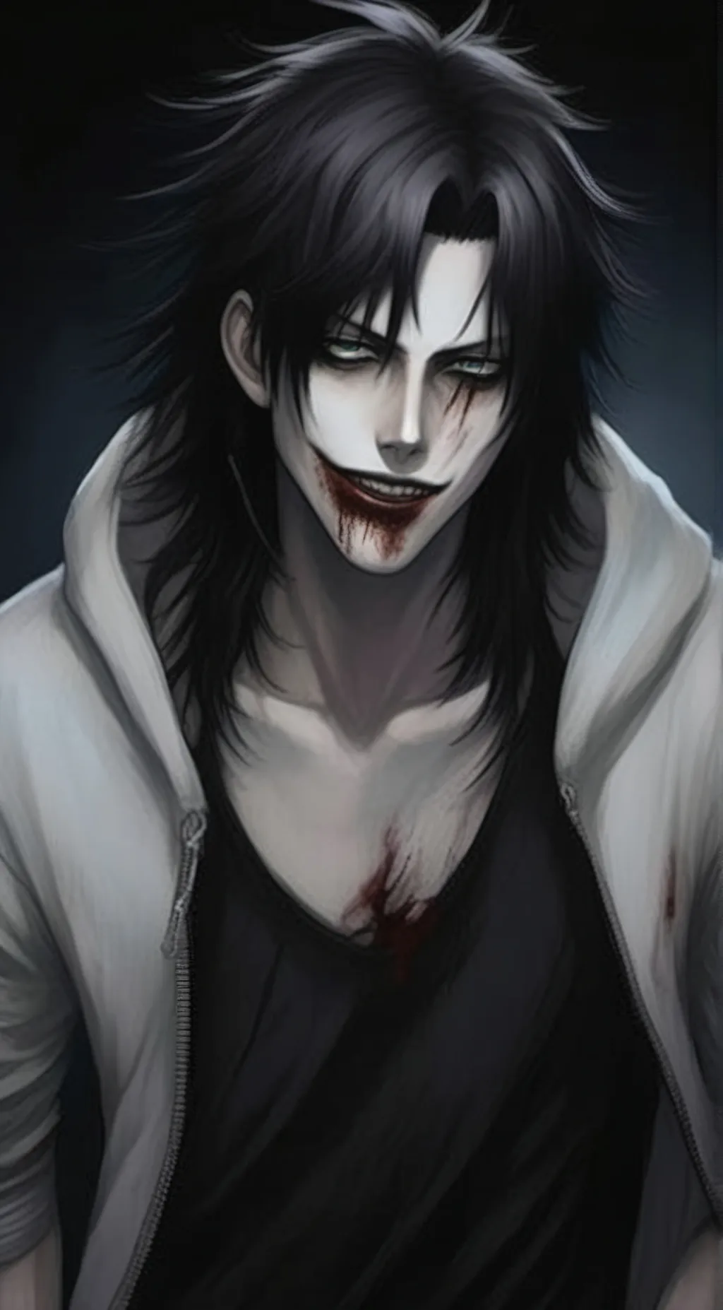 ai character: ~Jeff The Killer~ background