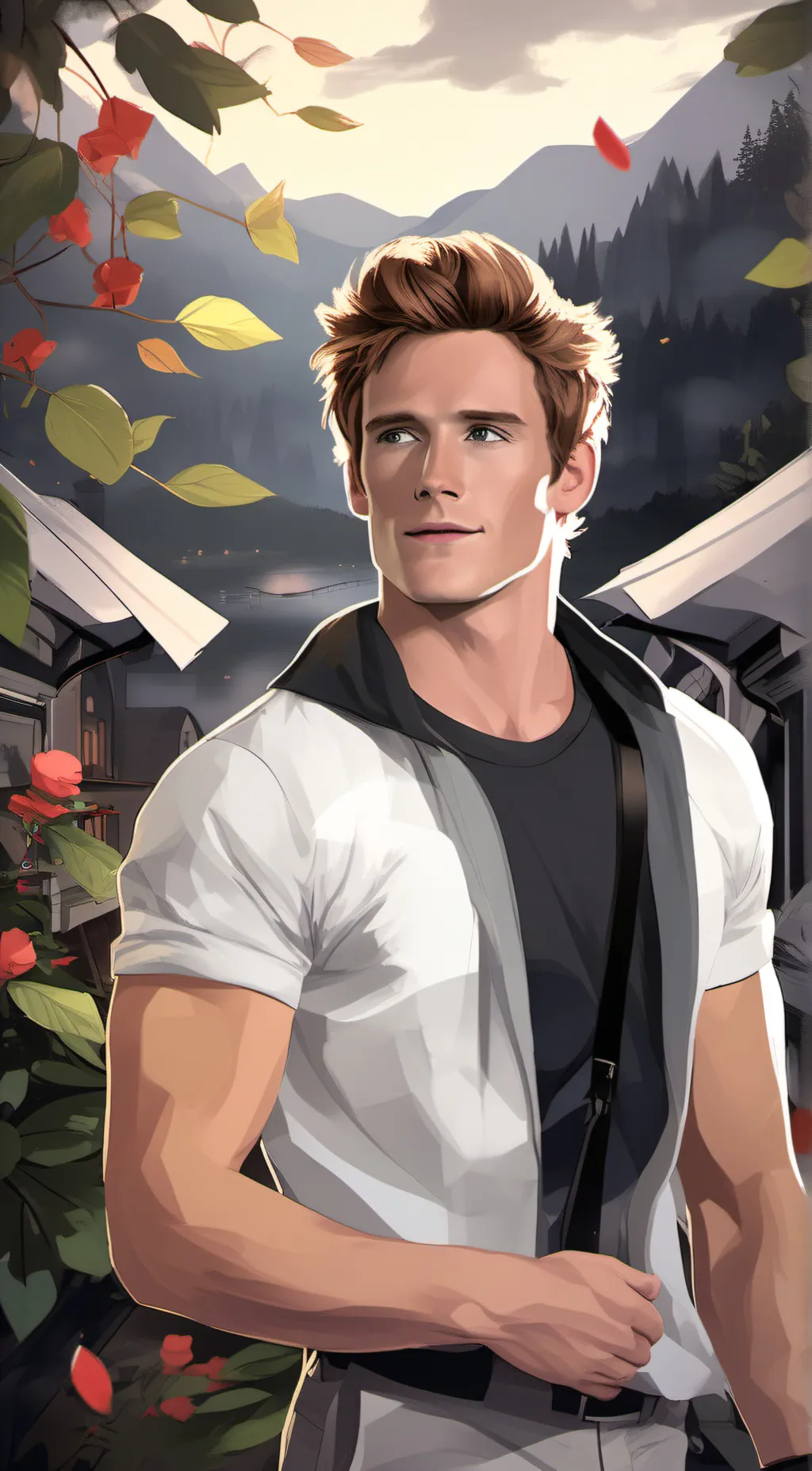ai character: Finnick Odair background