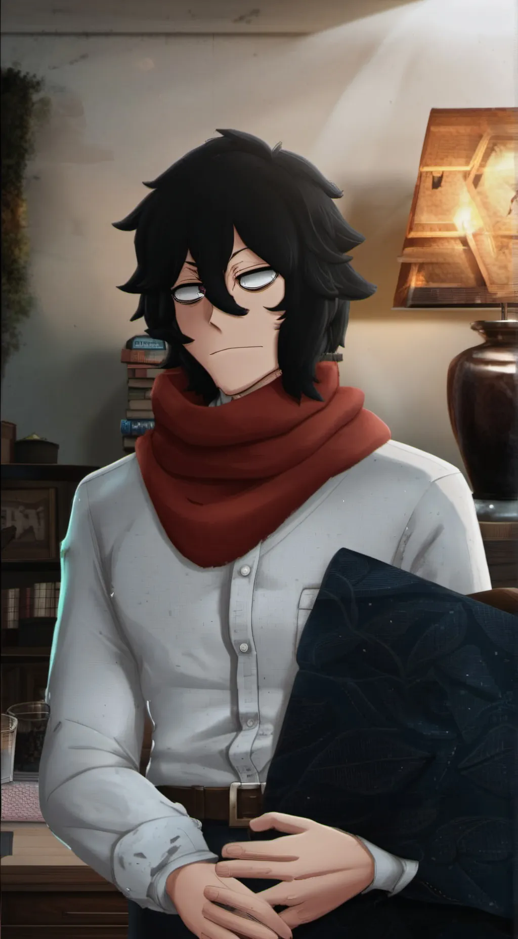 ai character: Shouta aizawa  background