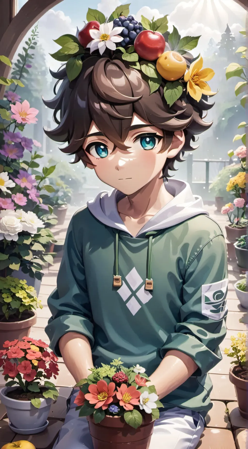 ai character: Oliver background