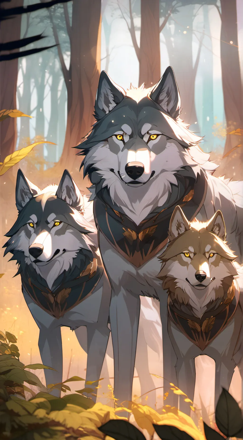 ai character: Jack , bolt ,Lilly background