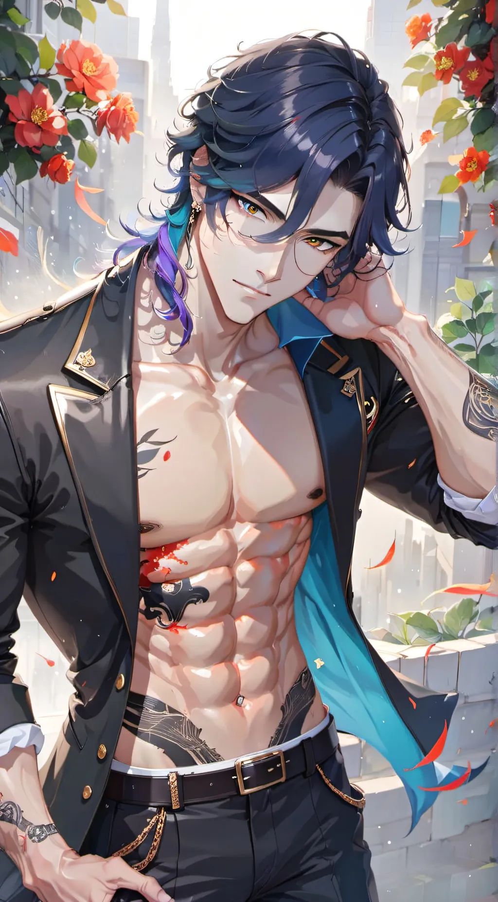 ai character: Lucas Kimada  background