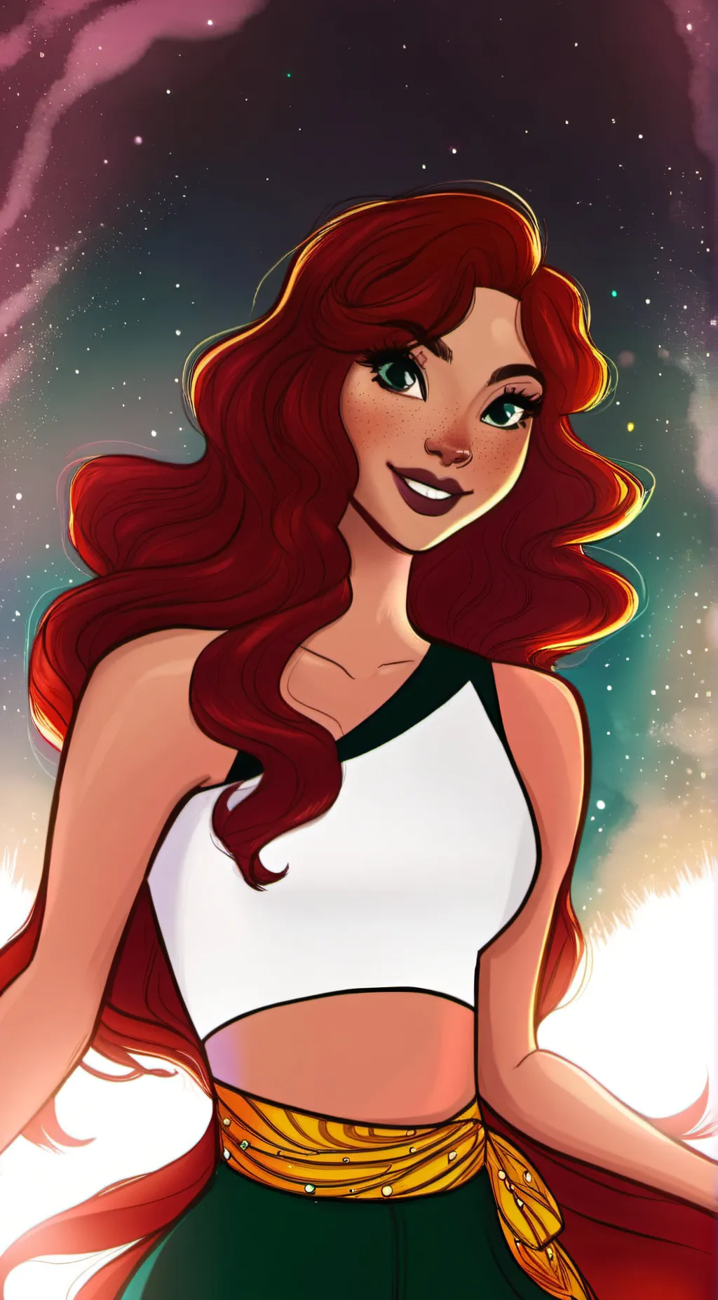 ai character: Lizzy nowell background