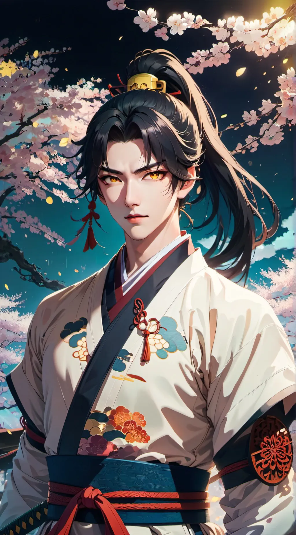 ai character: Haru Yuki background